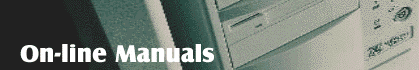 On-line Manuals